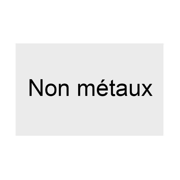 non-metaux