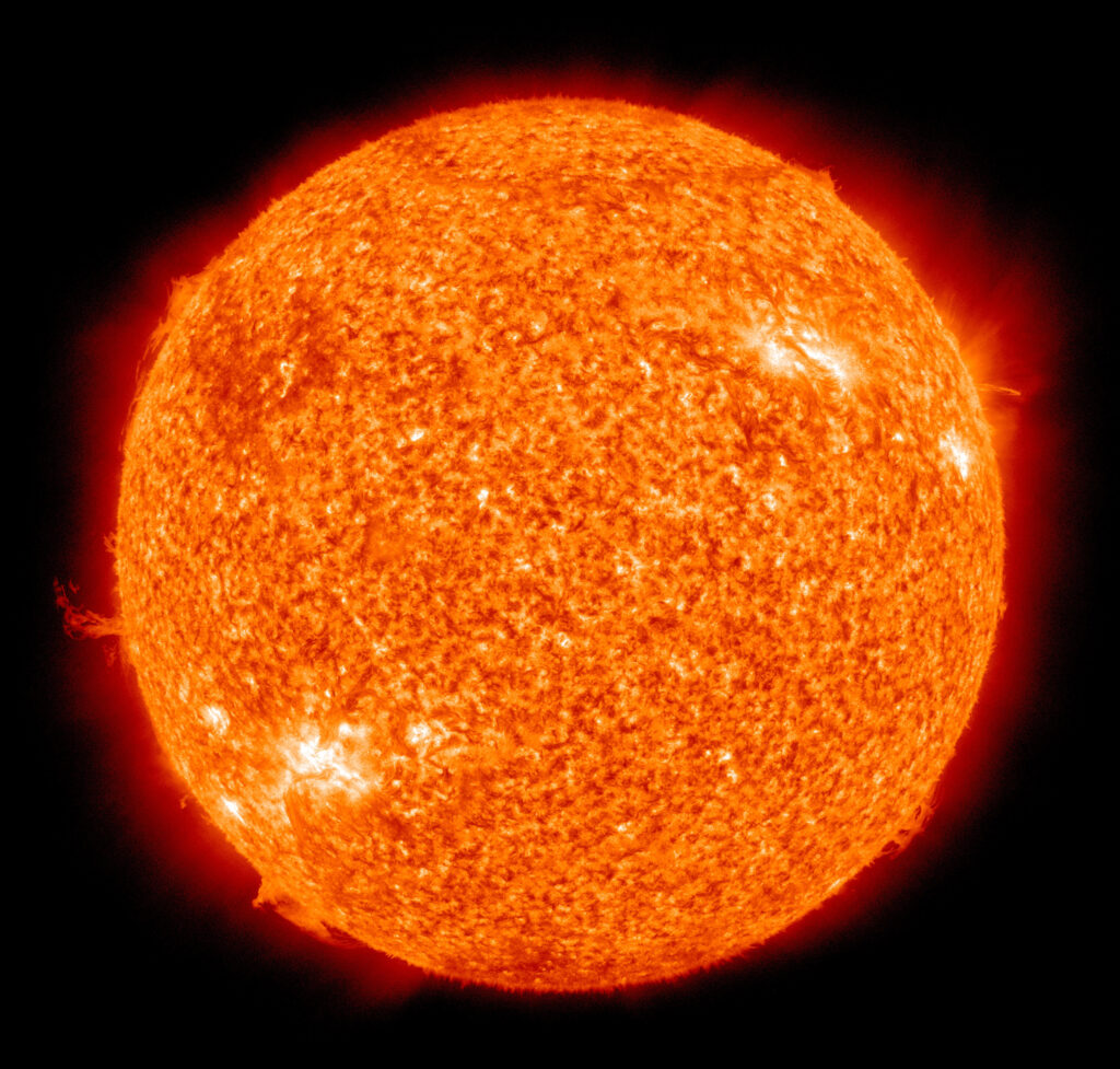 Le Soleil, astre divinisé par de nombreuses civilisations (Râ, Hélios, Apollon)